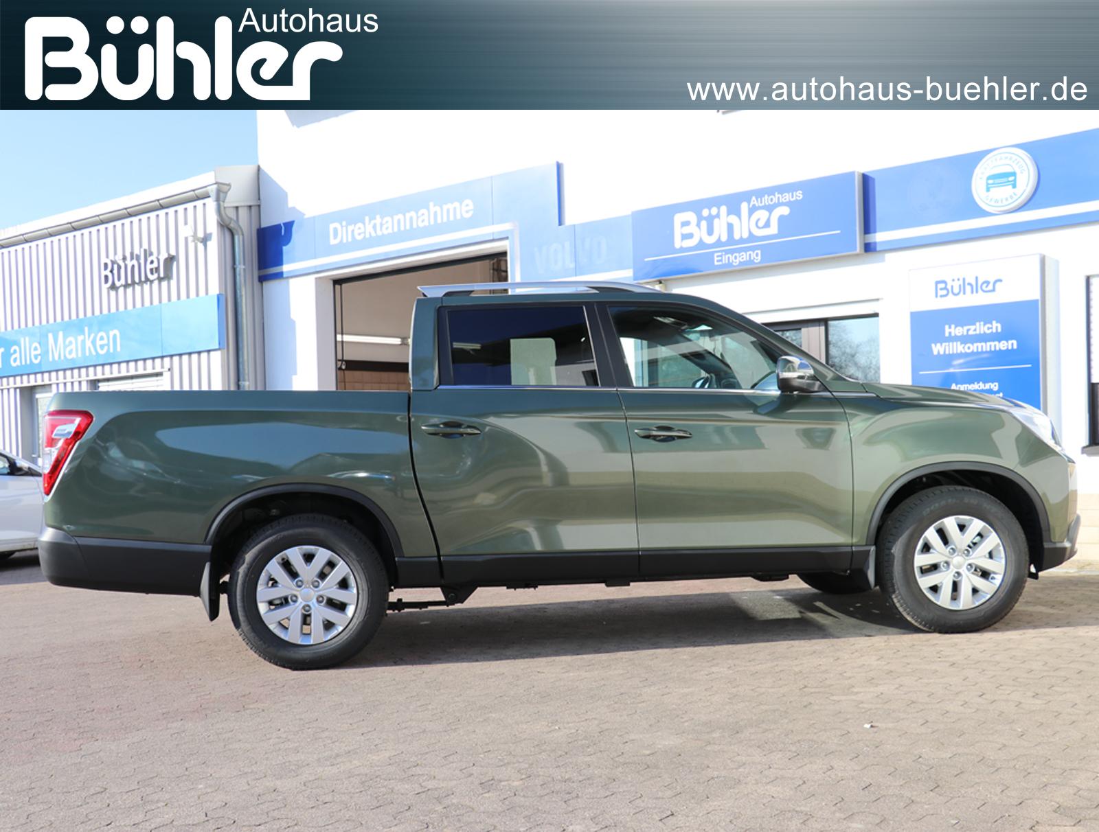 KGM Musso Grand 2.2 E-XDI AT 4WD BLISS MY26 - Amazonia Green Metallic (GAM)