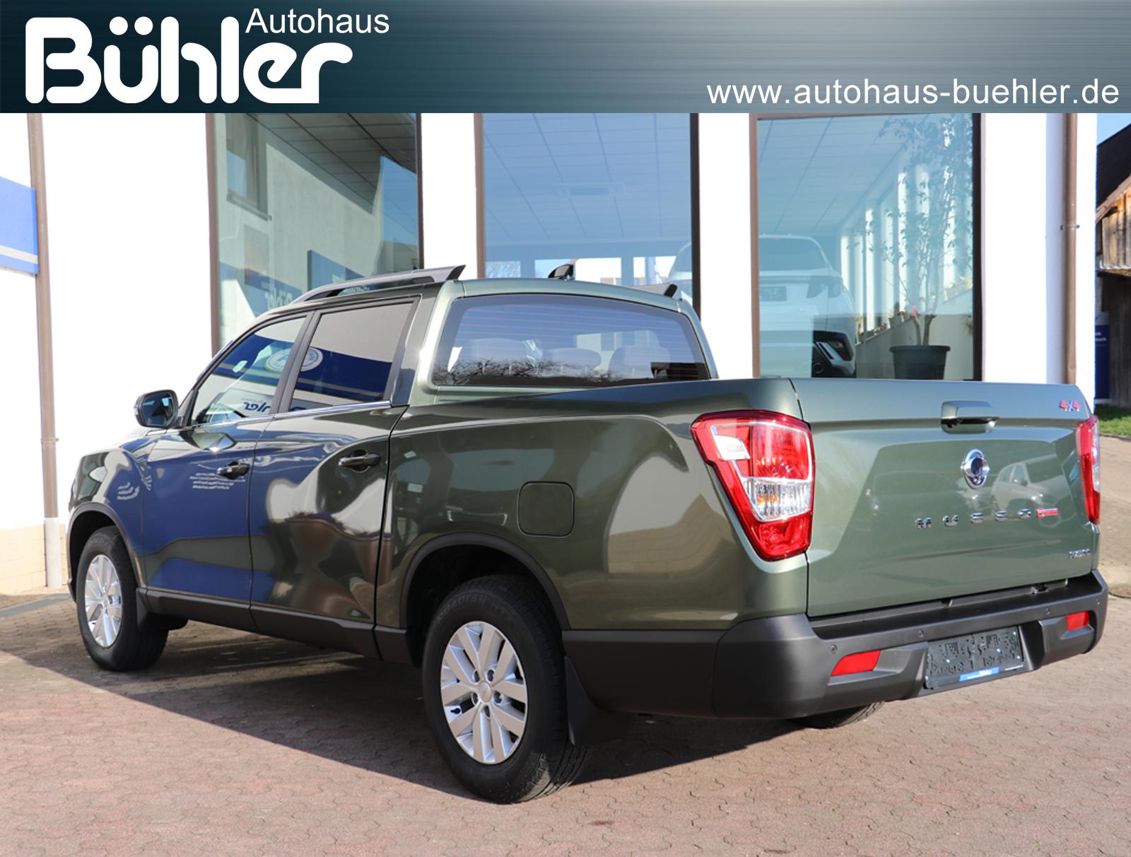 KGM Musso Grand 2.2 E-XDI AT 4WD BLISS MY26 - Amazonia Green Metallic (GAM)