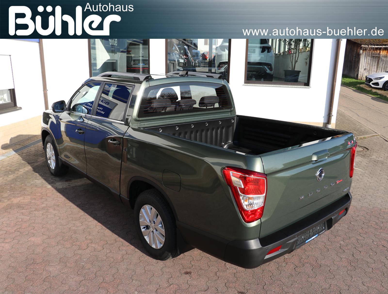 KGM Musso Grand 2.2 E-XDI AT 4WD BLISS MY26 - Amazonia Green Metallic (GAM)