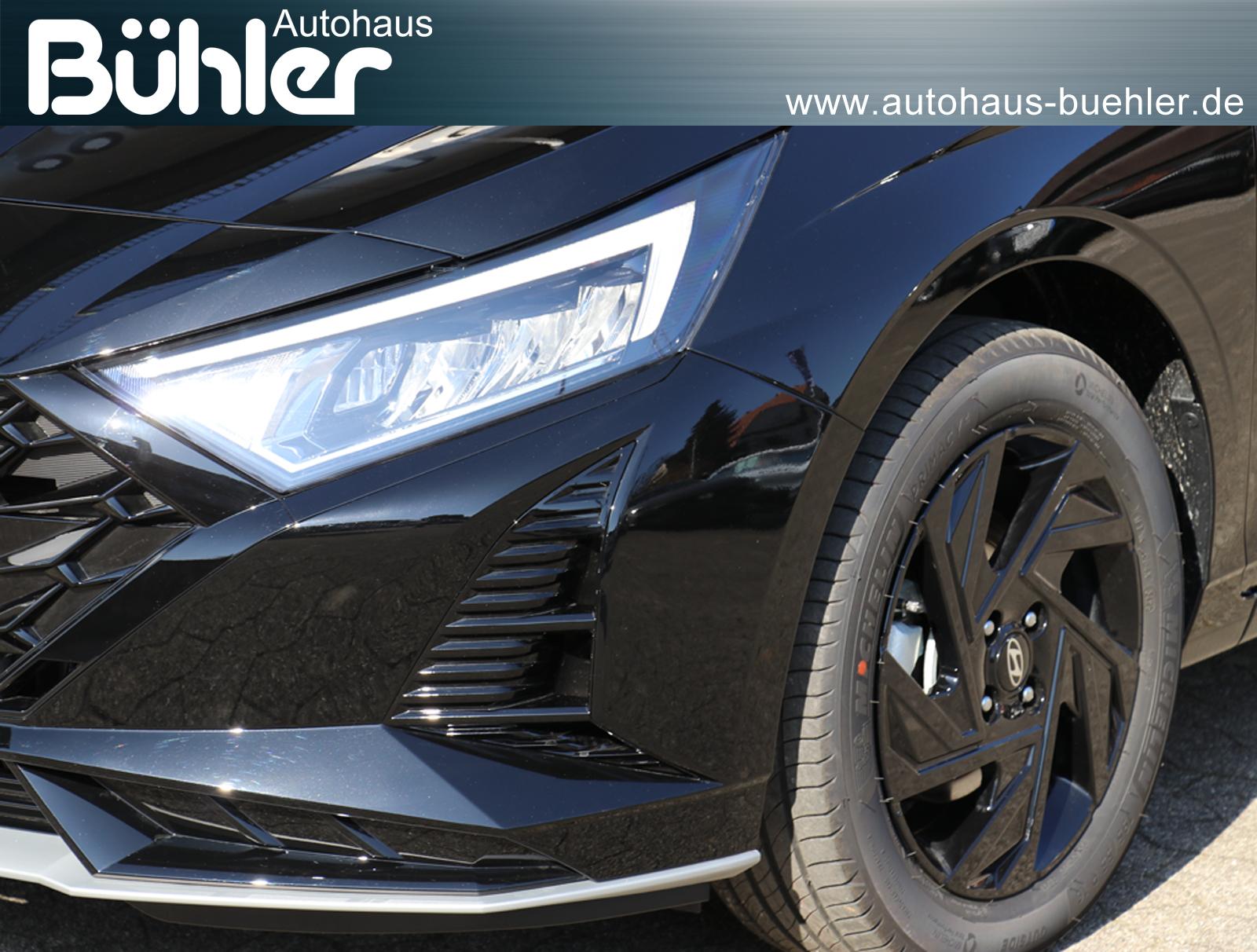 Hyundai i20 1.0 T-GDI DCT Automatik Blackline - Phantom Black Mineraleffekt