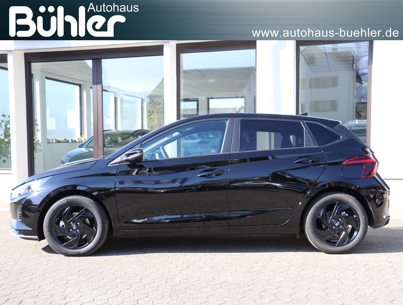Hyundai i20 1.0 T-GDI DCT Automatik Blackline - Phantom Black Mineraleffekt