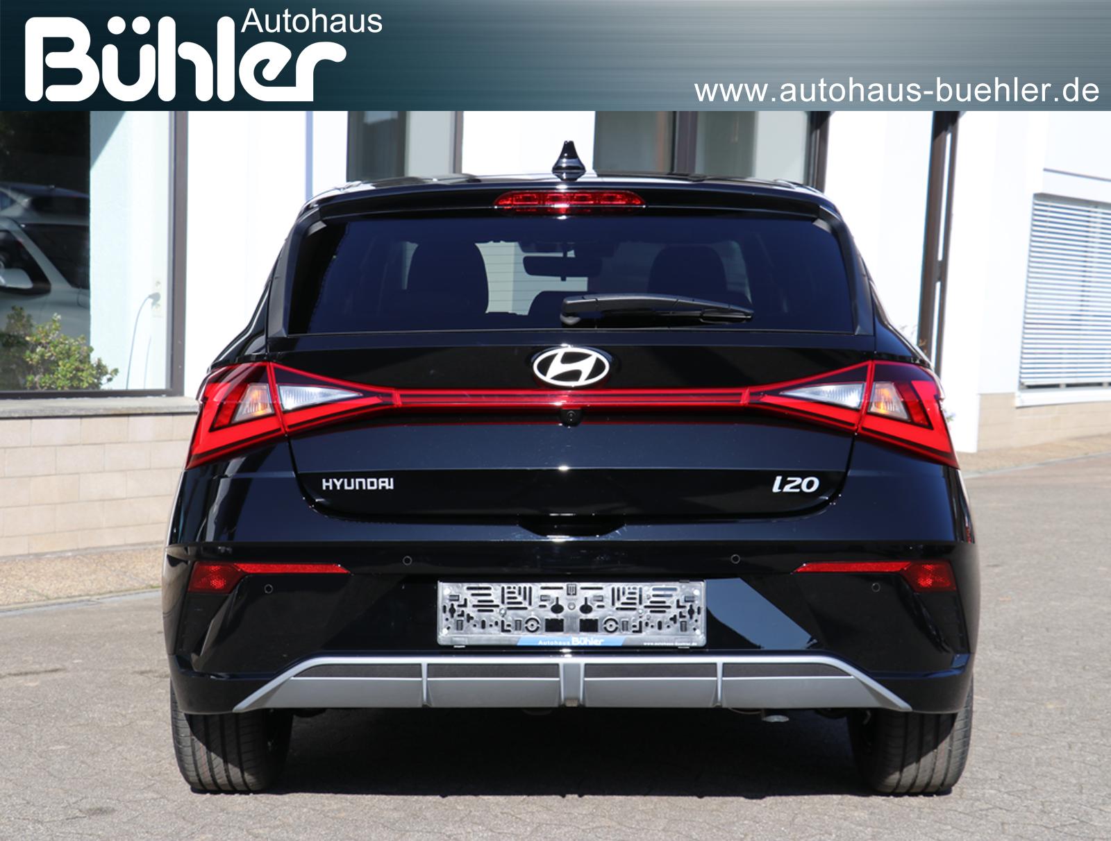 Hyundai i20 1.0 T-GDI DCT Automatik Blackline - Phantom Black Mineraleffekt