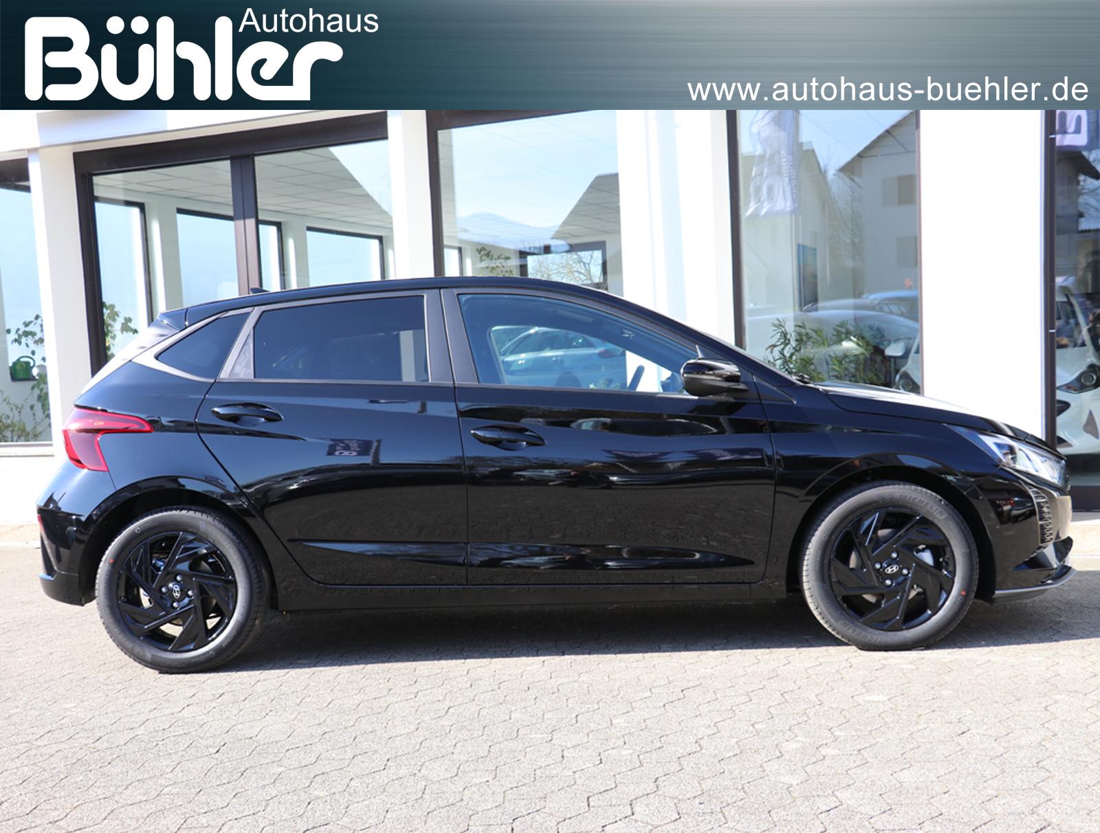 Hyundai i20 1.0 T-GDI DCT Automatik Blackline - Phantom Black Mineraleffekt