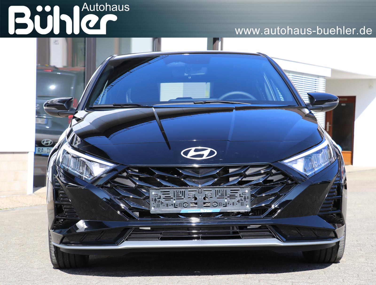 Hyundai i20 1.0 T-GDI DCT Automatik Blackline - Phantom Black Mineraleffekt
