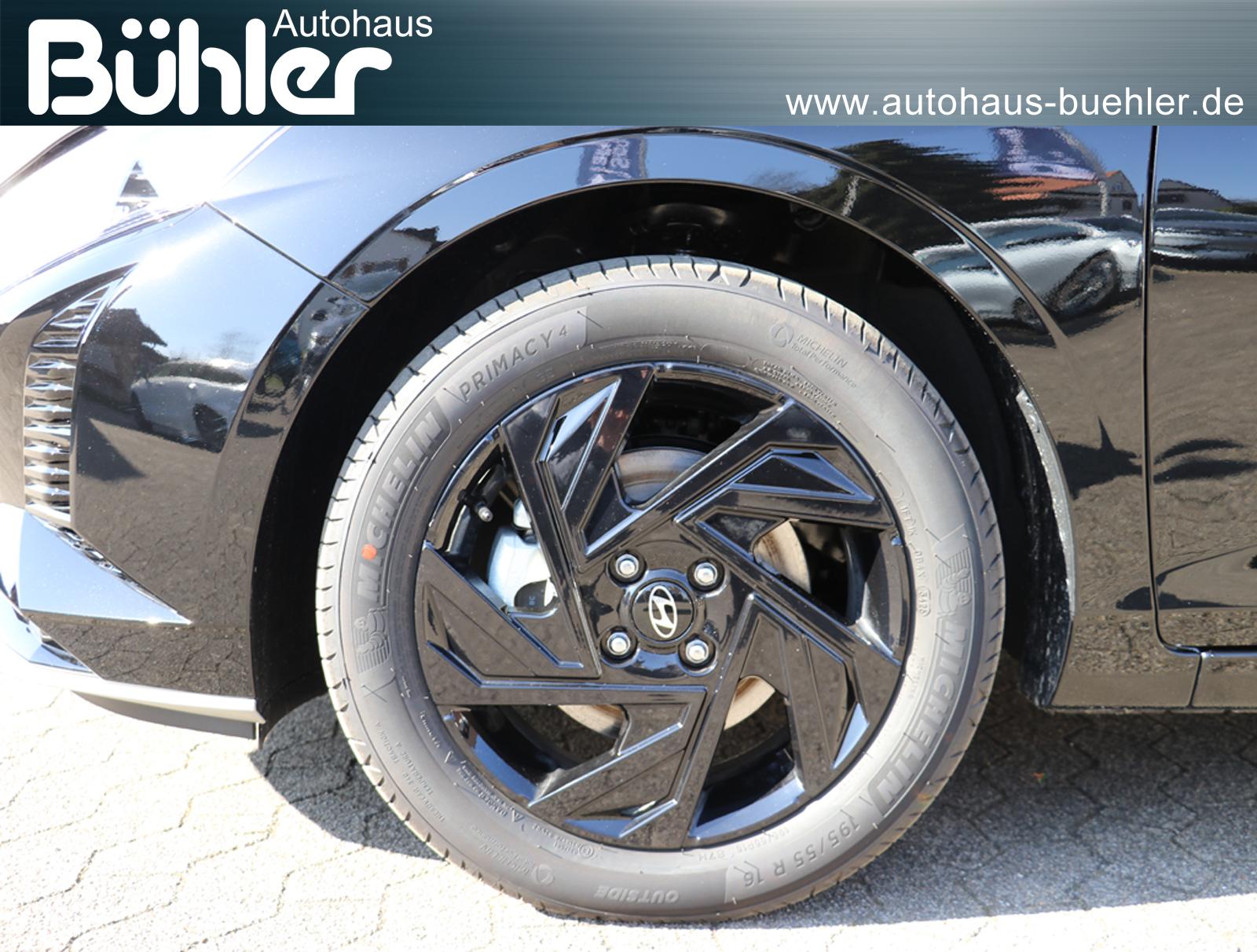 Hyundai i20 1.0 T-GDI DCT Automatik Blackline - Phantom Black Mineraleffekt