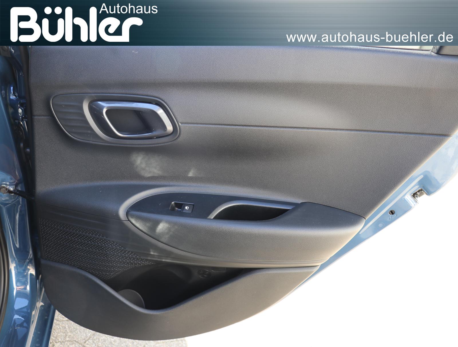 Hyundai i20 1.0 T-GDI DCT Automatik Blackline - Vibrant Blue Mineraleffekt