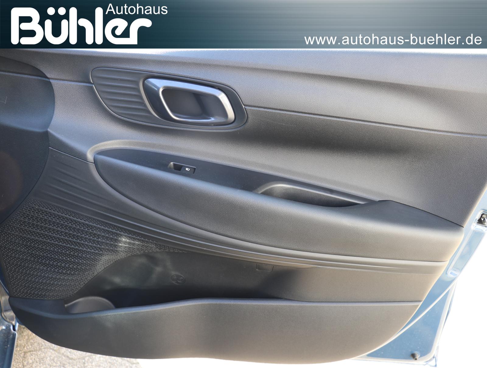 Hyundai i20 1.0 T-GDI DCT Automatik Blackline - Vibrant Blue Mineraleffekt