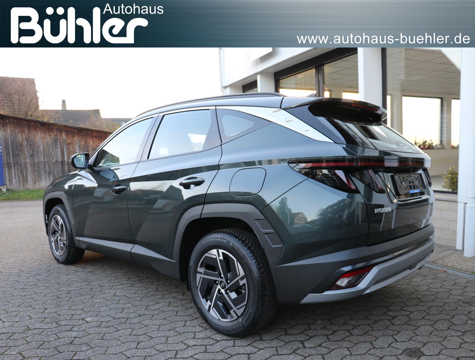 Hyundai Tucson 1.6 T-GDI DCT-Automatik Select - Cypress Green Mineraleffekt