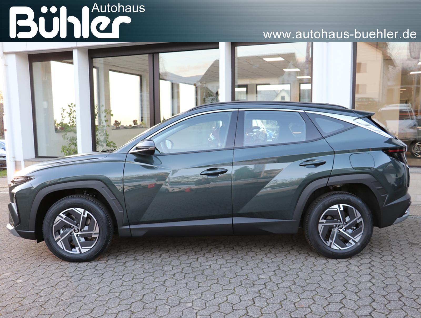 Hyundai Tucson 1.6 T-GDI DCT-Automatik Select - Cypress Green Mineraleffekt