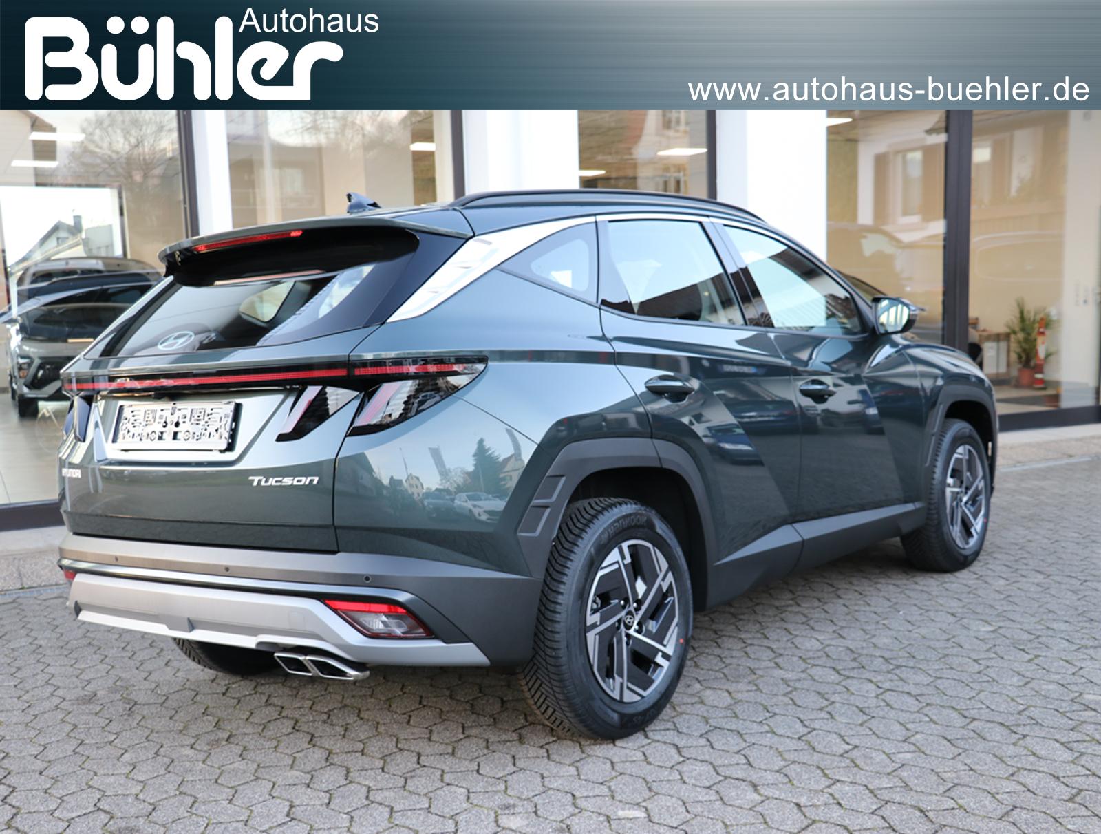 Hyundai Tucson 1.6 T-GDI DCT-Automatik Select - Cypress Green Mineraleffekt
