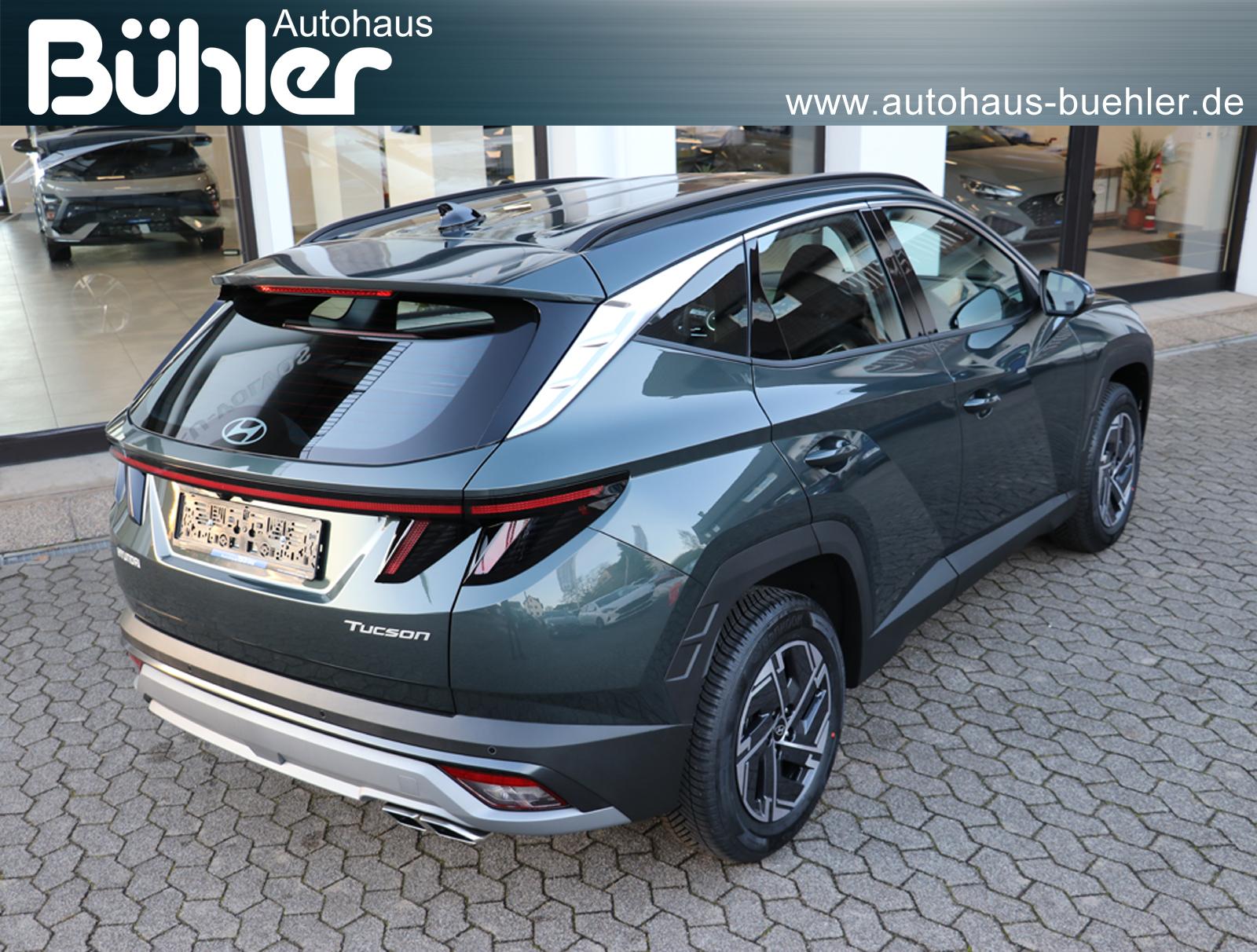 Hyundai Tucson 1.6 T-GDI DCT-Automatik Select - Cypress Green Mineraleffekt