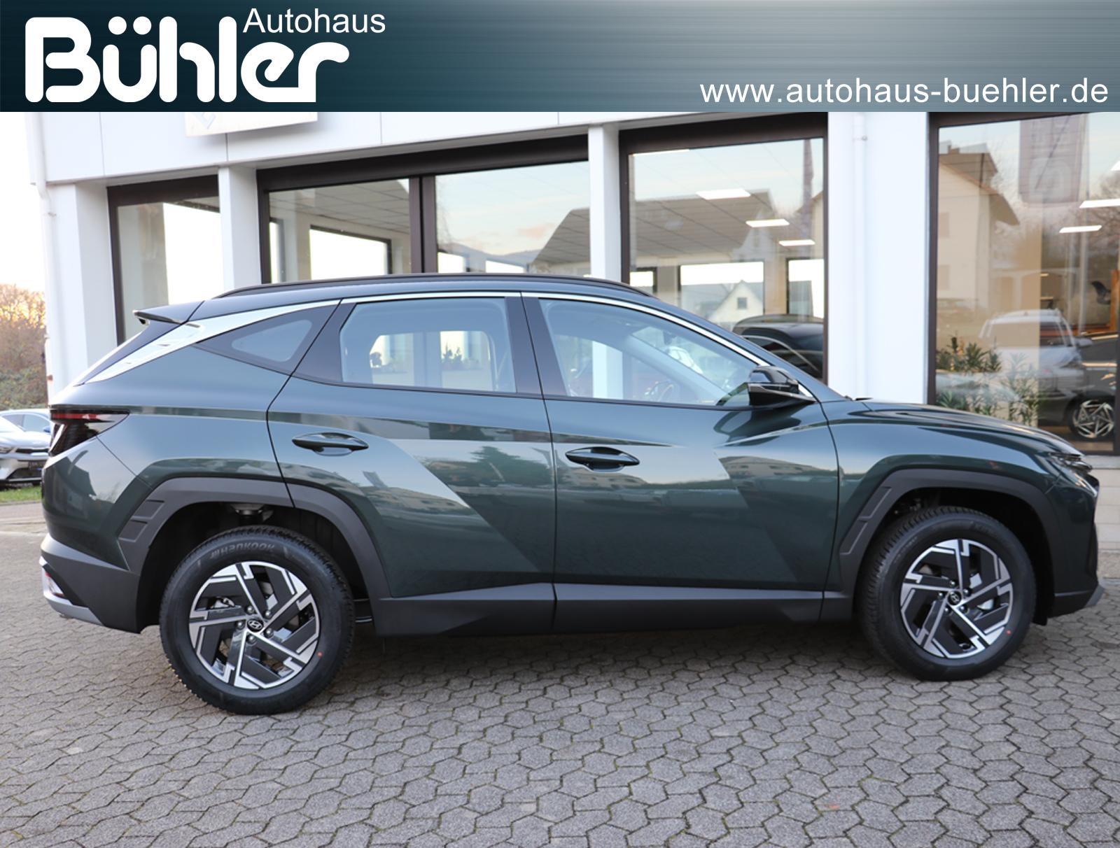 Hyundai Tucson 1.6 T-GDI DCT-Automatik Select - Cypress Green Mineraleffekt