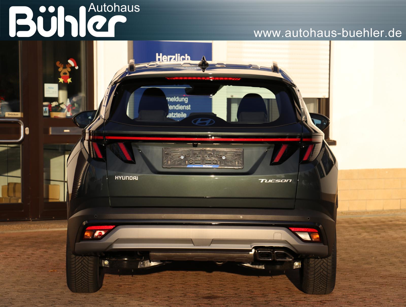 Hyundai Tucson 1.6 T-GDI DCT-Automatik Select - Cypress Green Mineraleffekt