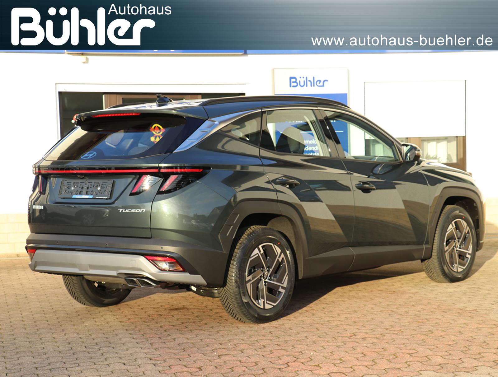 Hyundai Tucson 1.6 T-GDI DCT-Automatik Select - Cypress Green Mineraleffekt