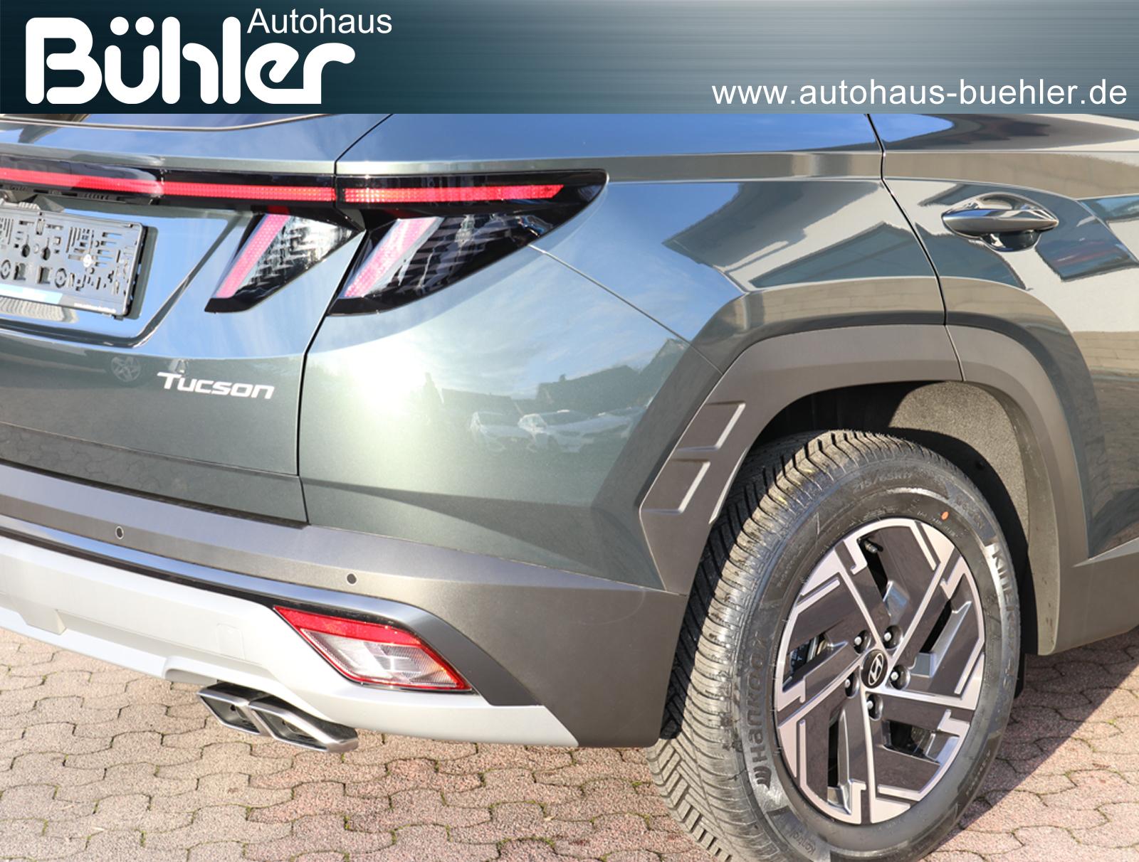 Hyundai Tucson 1.6 T-GDI DCT-Automatik Select - Cypress Green Mineraleffekt