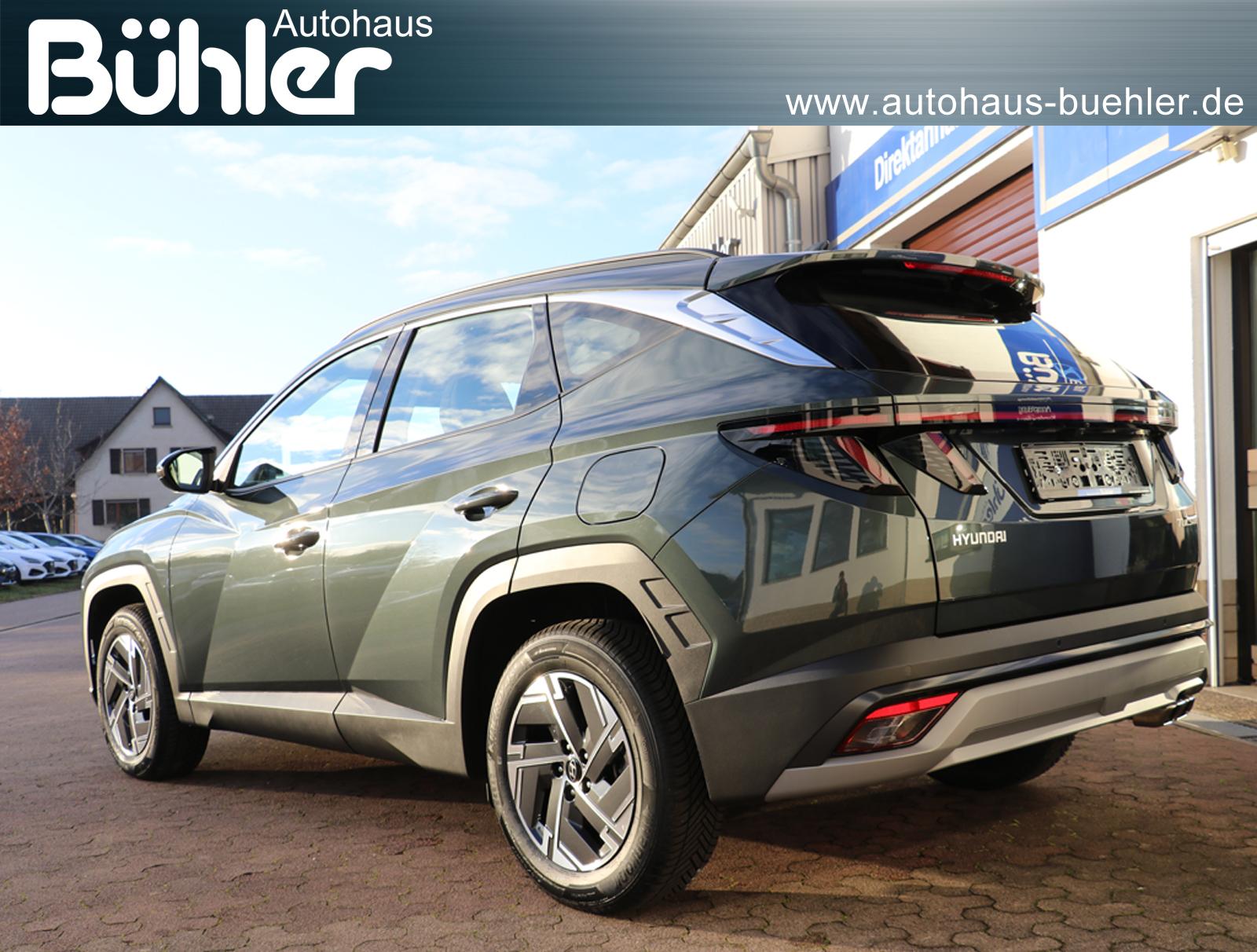Hyundai Tucson 1.6 T-GDI DCT-Automatik Select - Cypress Green Mineraleffekt