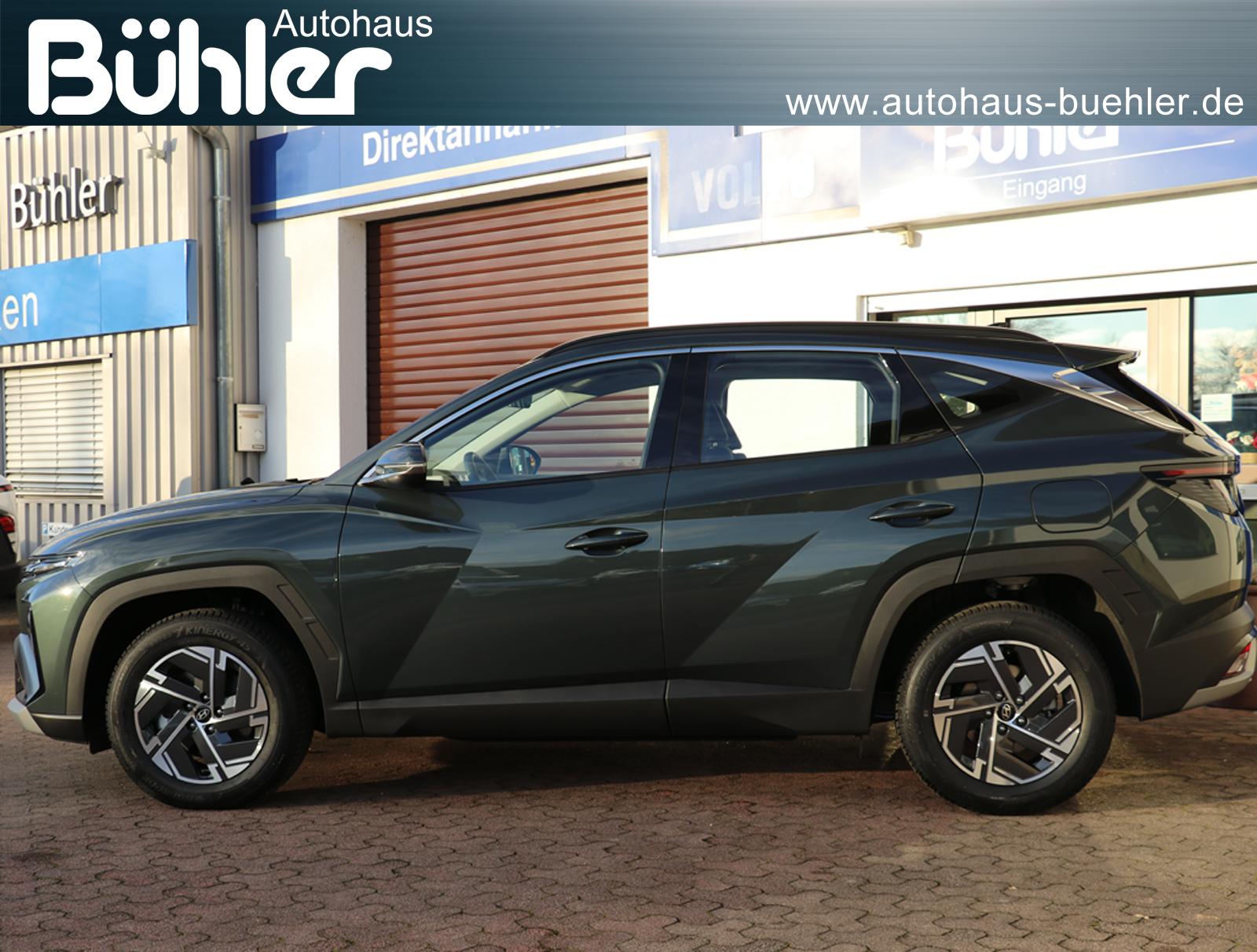 Hyundai Tucson 1.6 T-GDI DCT-Automatik Select - Cypress Green Mineraleffekt