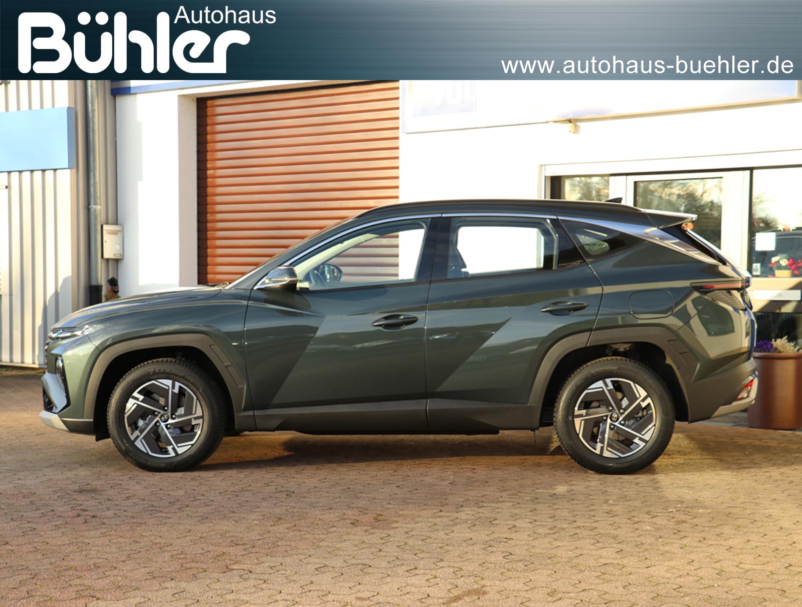 Hyundai Tucson 1.6 T-GDI DCT-Automatik Select - Cypress Green Mineraleffekt