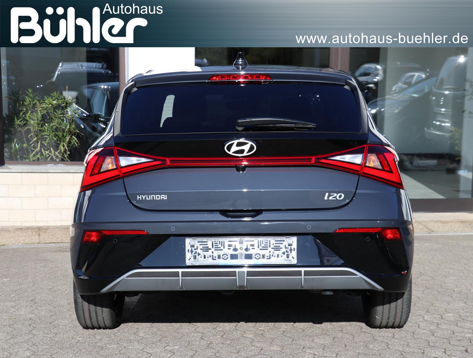 Hyundai i20 1.0 T-GDI Blackline - Aurora Grey Mineraleffekt