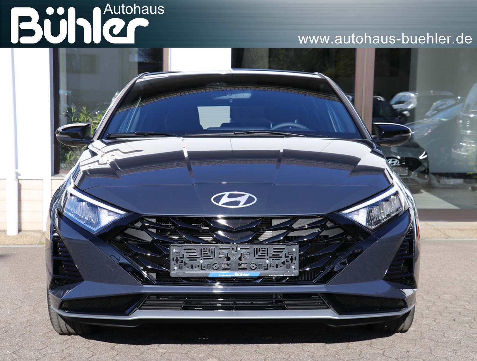 Hyundai i20 1.0 T-GDI Blackline - Aurora Grey Mineraleffekt