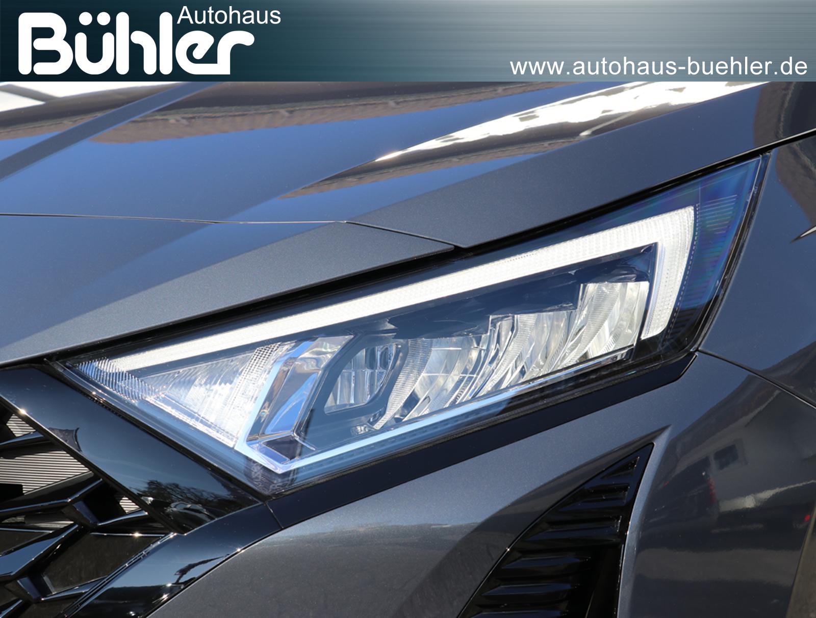 Hyundai i20 1.0 T-GDI Blackline - Aurora Grey Mineraleffekt