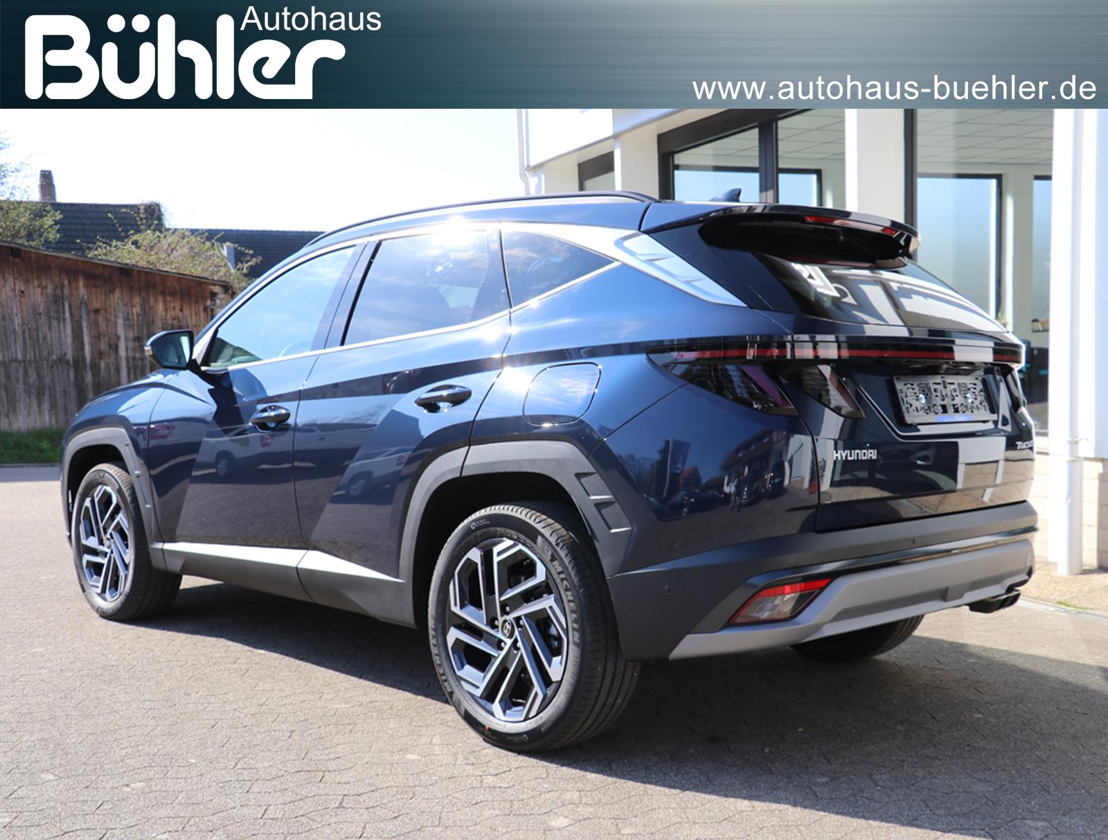 Hyundai Tucson 1.6 T-GDI Hybrid HEV Prime - Sailing Blue Mineraleffekt