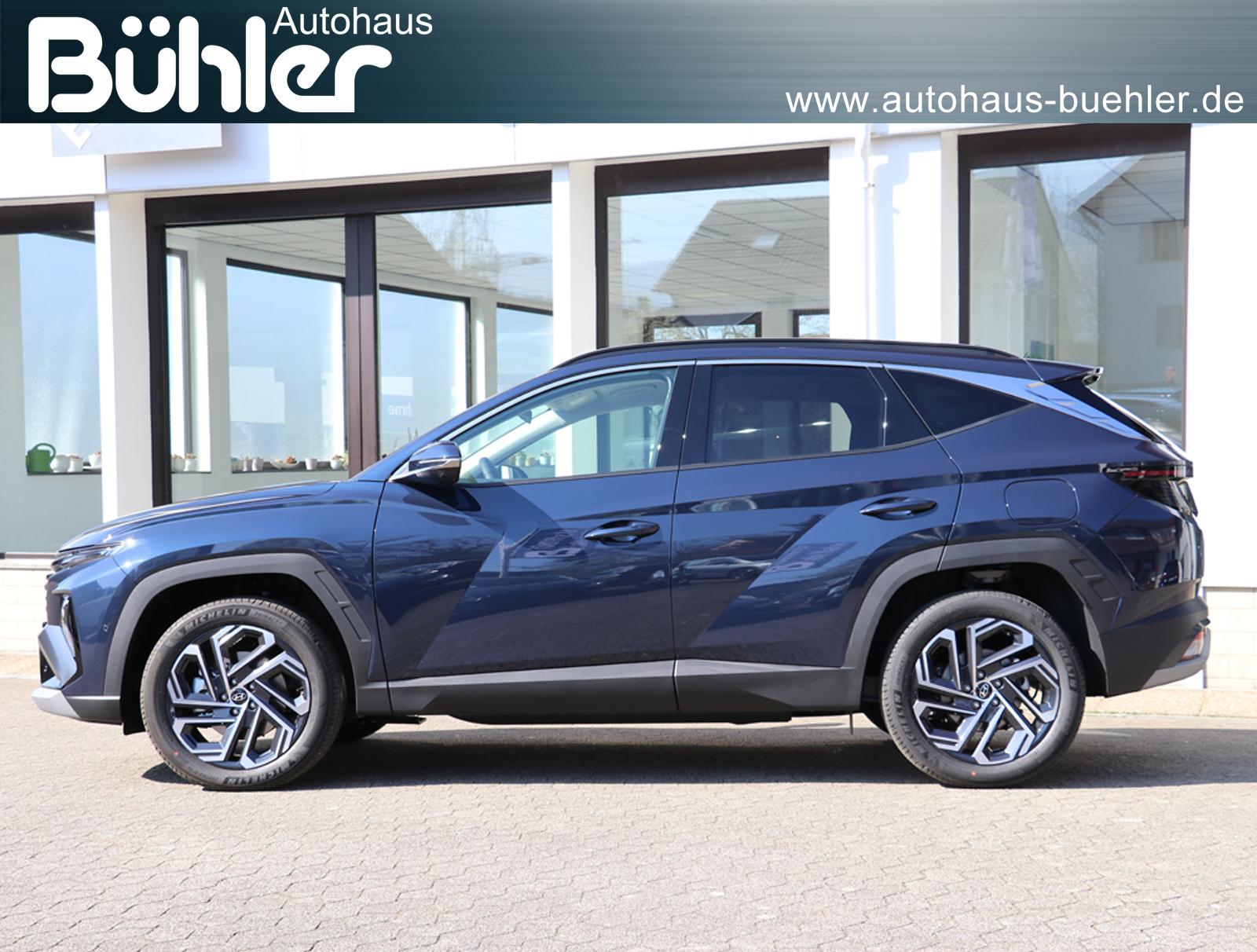 Hyundai Tucson 1.6 T-GDI Hybrid HEV Prime - Sailing Blue Mineraleffekt