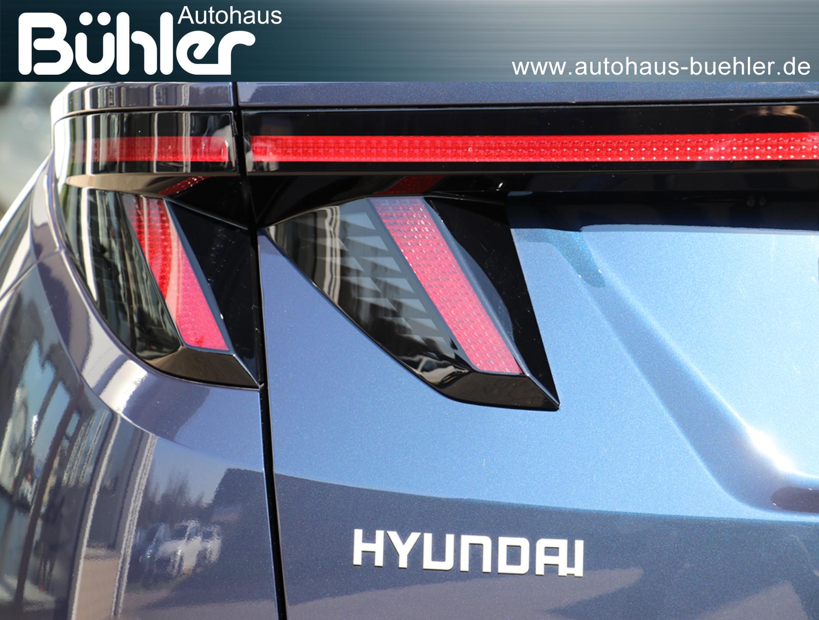 Hyundai Tucson 1.6 T-GDI Hybrid HEV Prime - Sailing Blue Mineraleffekt