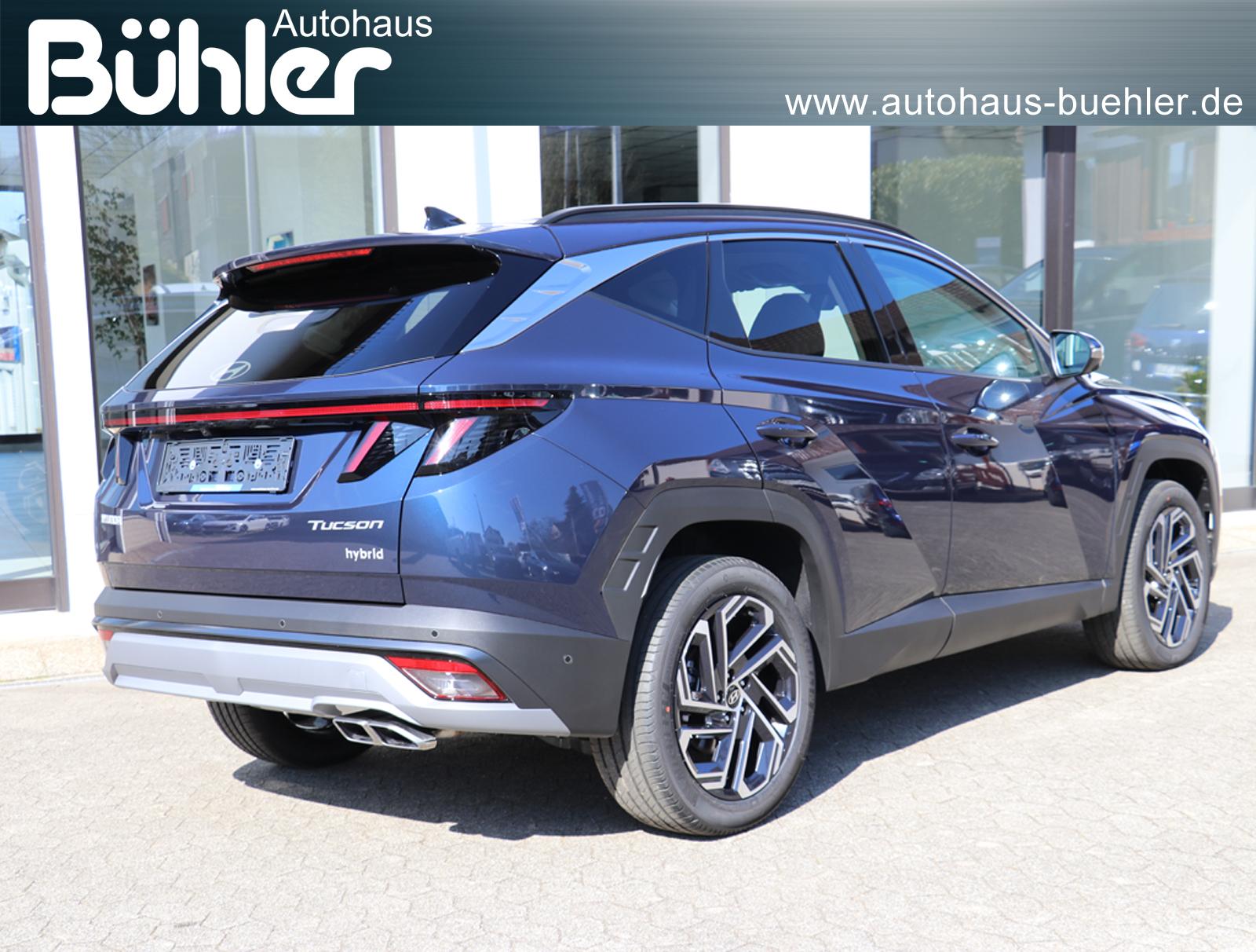 Hyundai Tucson 1.6 T-GDI Hybrid HEV Prime - Sailing Blue Mineraleffekt