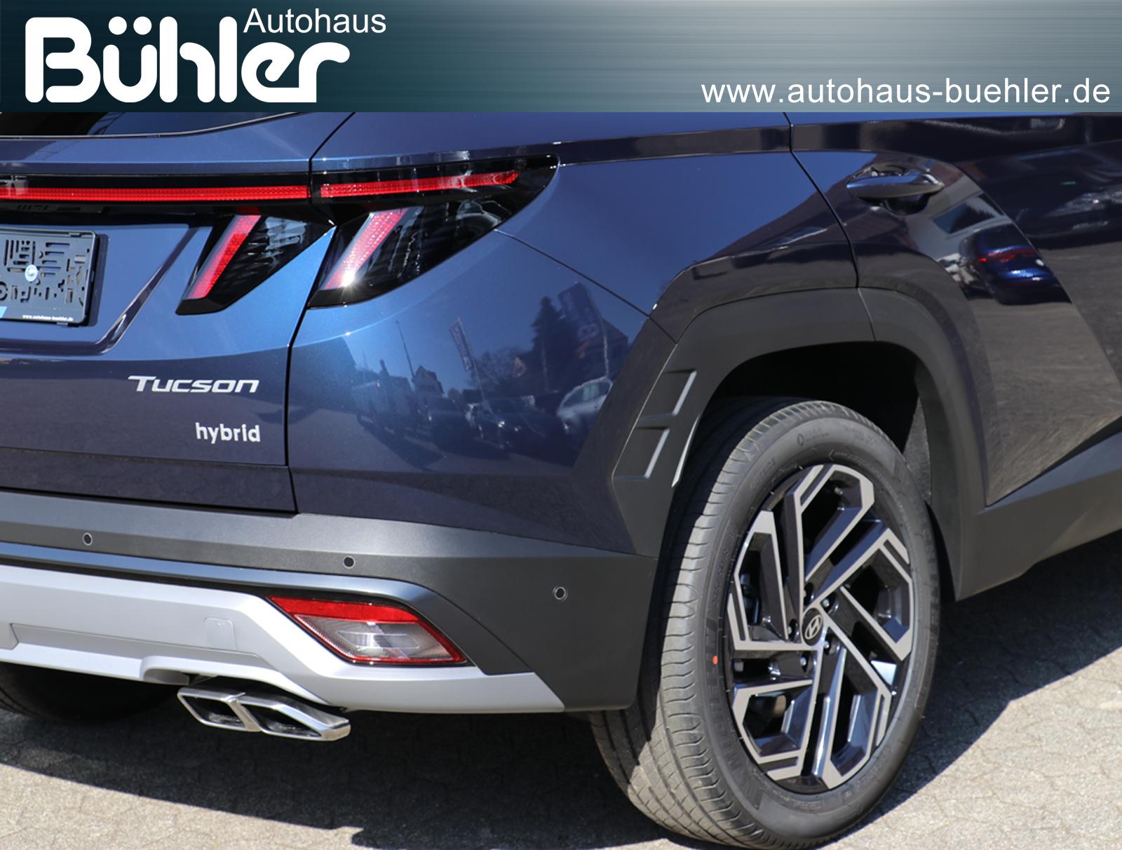 Hyundai Tucson 1.6 T-GDI Hybrid HEV Prime - Sailing Blue Mineraleffekt