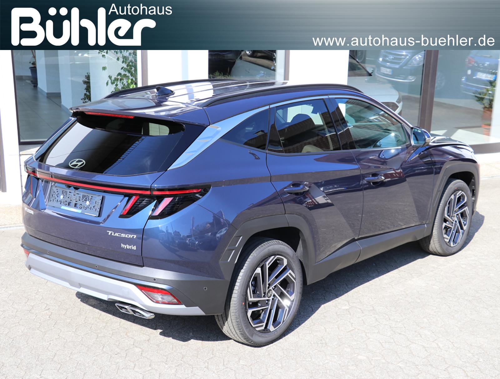 Hyundai Tucson 1.6 T-GDI Hybrid HEV Prime - Sailing Blue Mineraleffekt