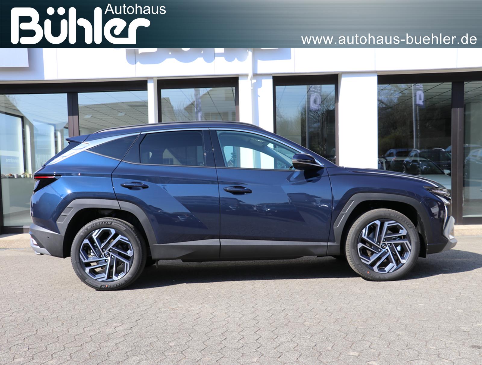 Hyundai Tucson 1.6 T-GDI Hybrid HEV Prime - Sailing Blue Mineraleffekt