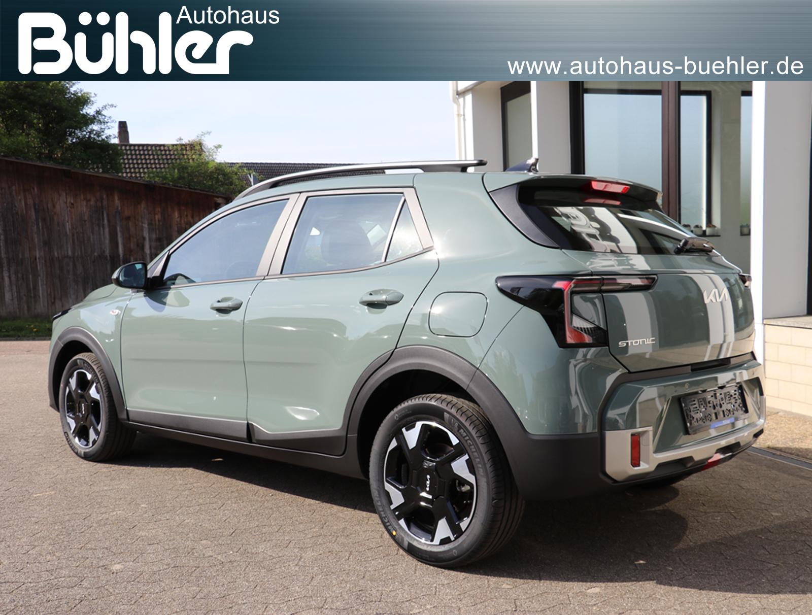 Kia Stonic 1.0 T-GDI Vision - Adventurous Green Metallic