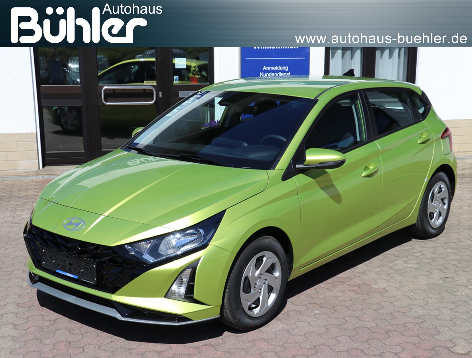Hyundai i20 1.0 T-GDI DCT-Automatik Select - Lucid Lime Metallic