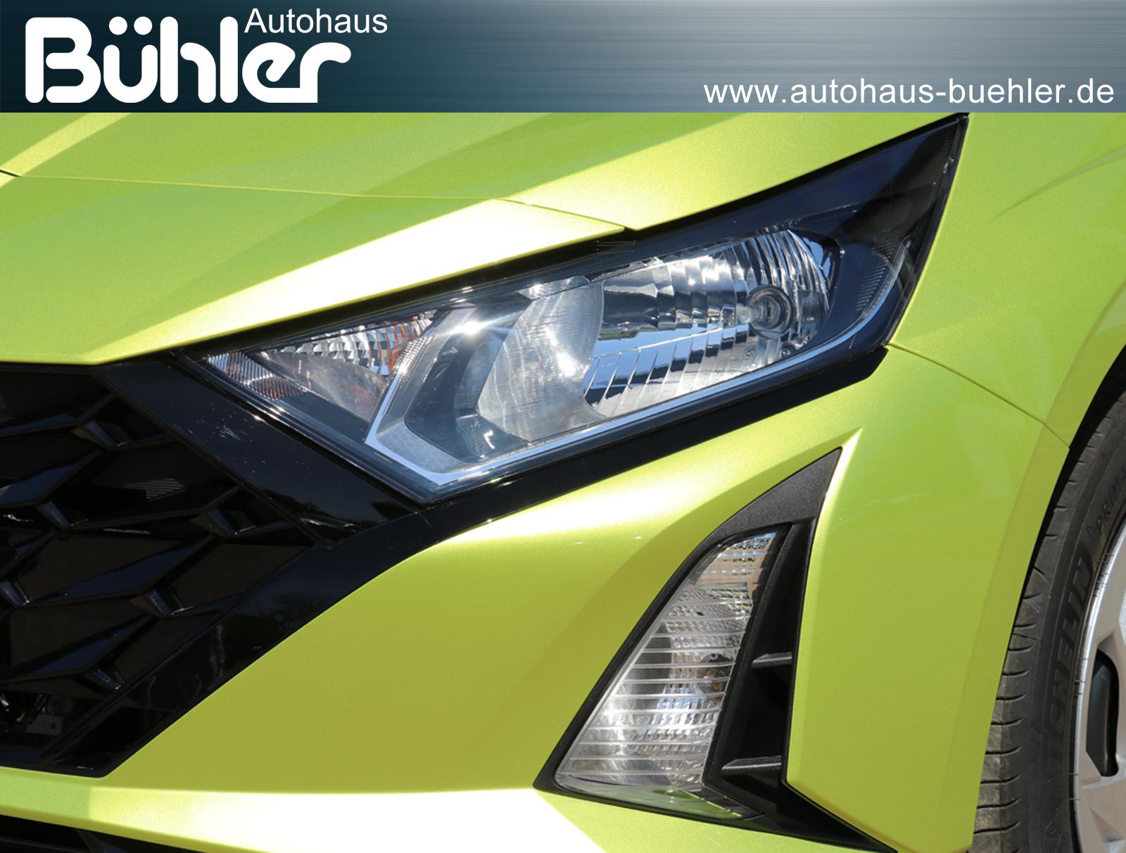 Hyundai i20 1.0 T-GDI DCT-Automatik Select - Lucid Lime Metallic