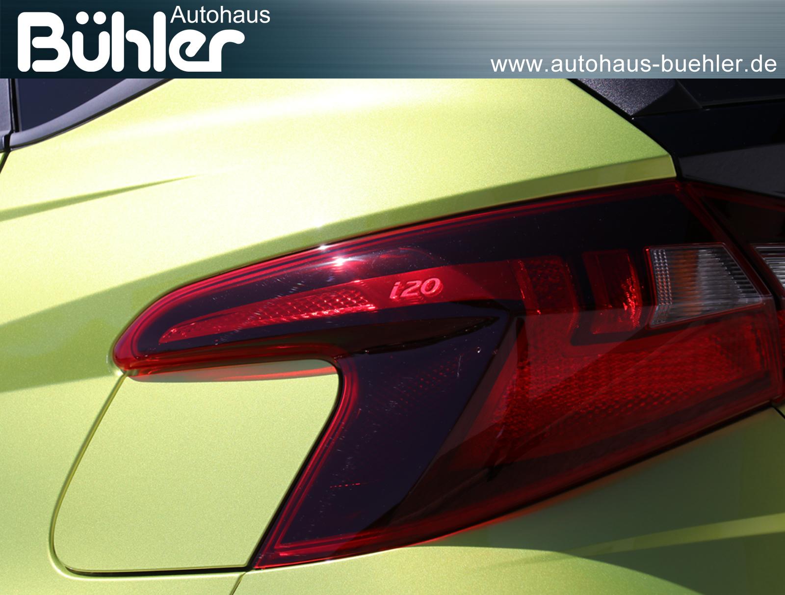 Hyundai i20 1.0 T-GDI DCT-Automatik Select - Lucid Lime Metallic