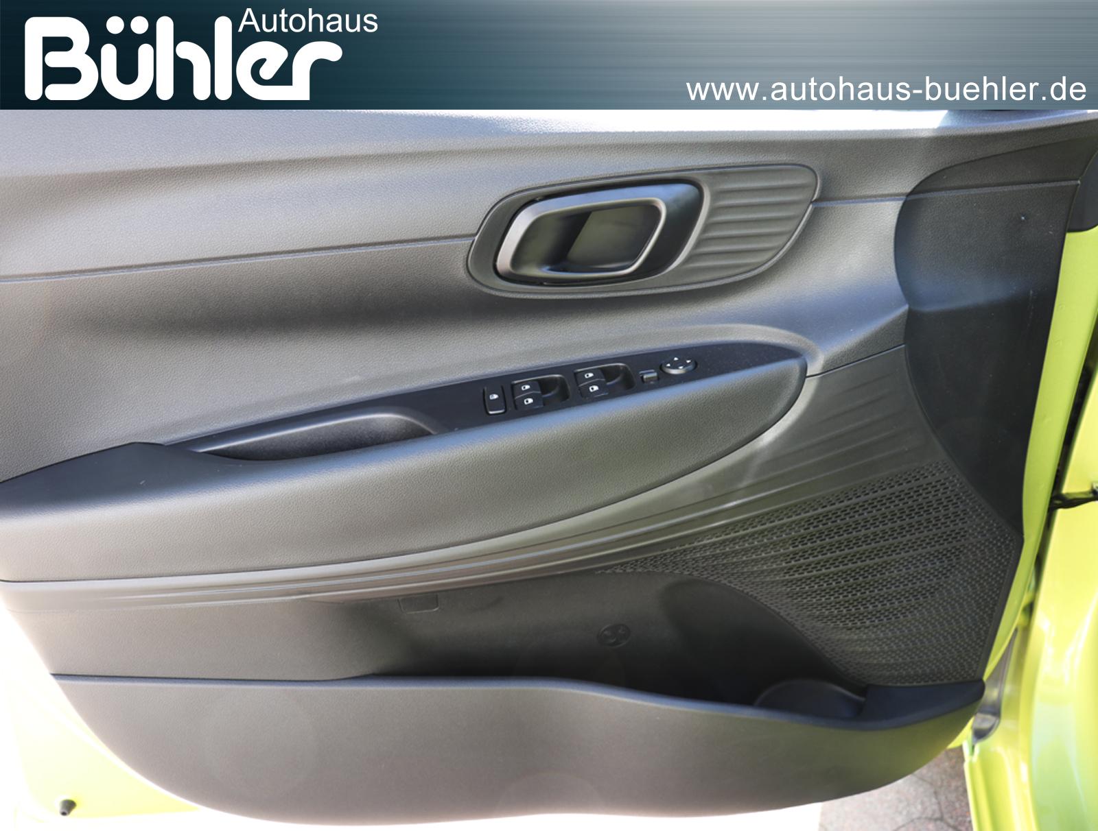 Hyundai i20 1.0 T-GDI DCT-Automatik Select - Lucid Lime Metallic