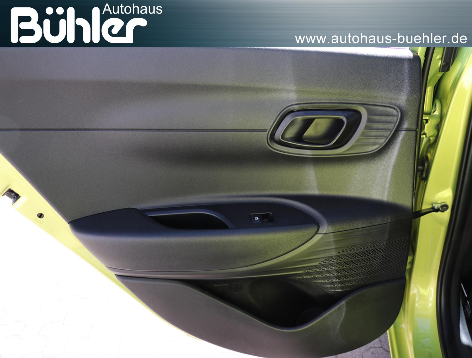 Hyundai i20 1.0 T-GDI DCT-Automatik Select - Lucid Lime Metallic