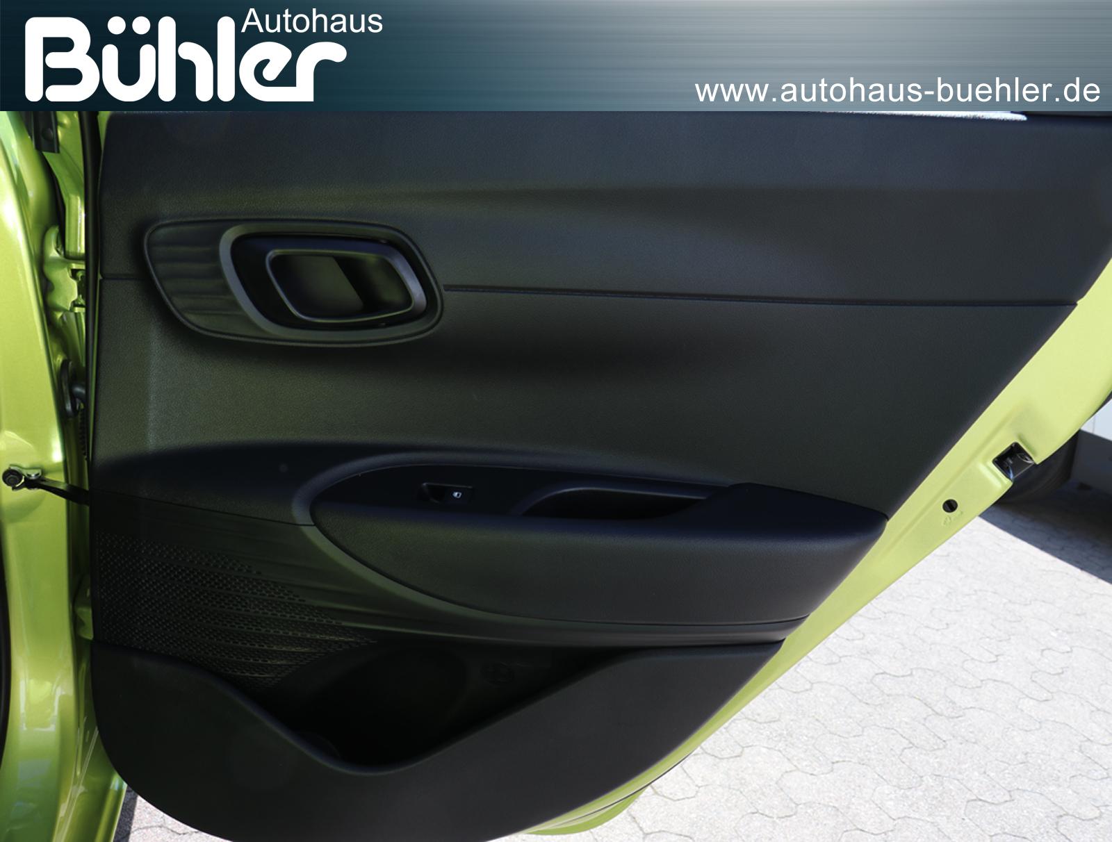 Hyundai i20 1.0 T-GDI DCT-Automatik Select - Lucid Lime Metallic