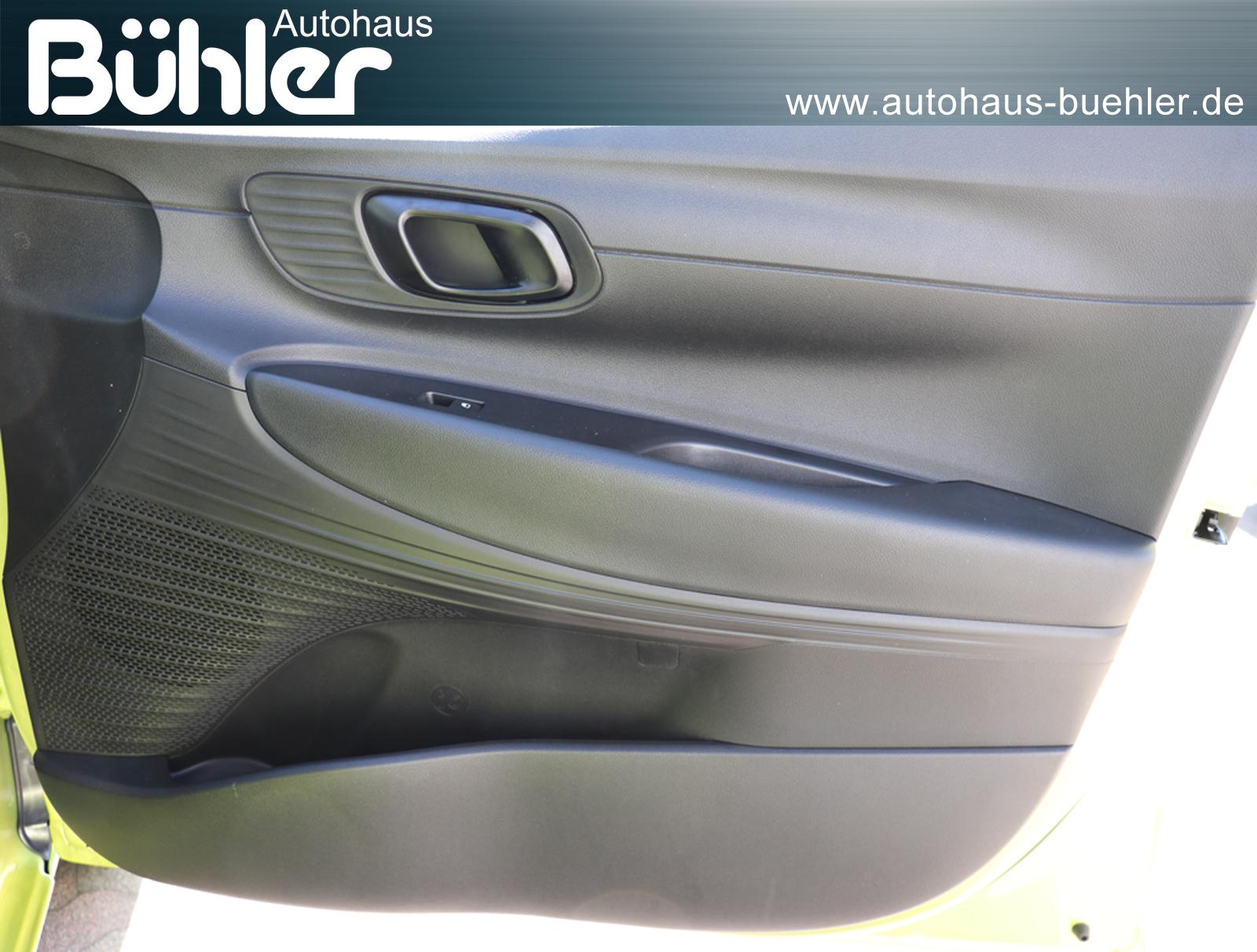 Hyundai i20 1.0 T-GDI DCT-Automatik Select - Lucid Lime Metallic