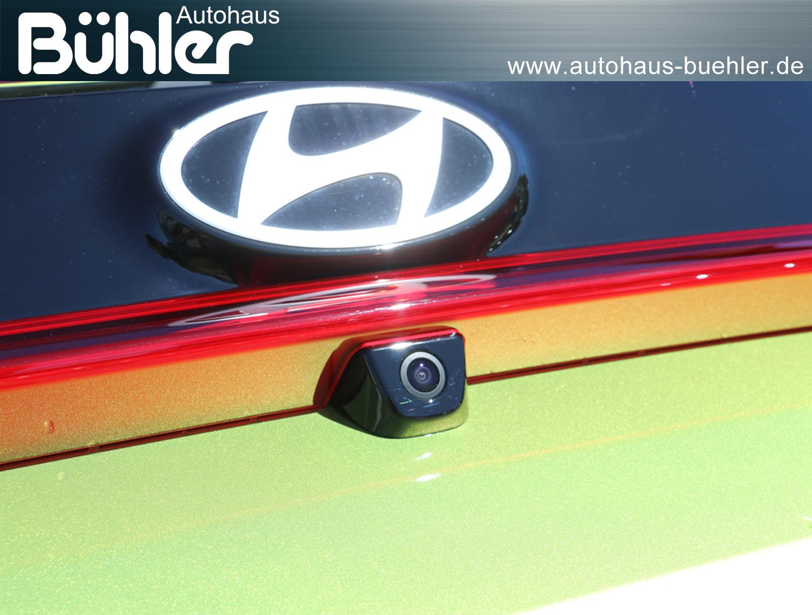 Hyundai i20 1.0 T-GDI DCT-Automatik Select - Lucid Lime Metallic