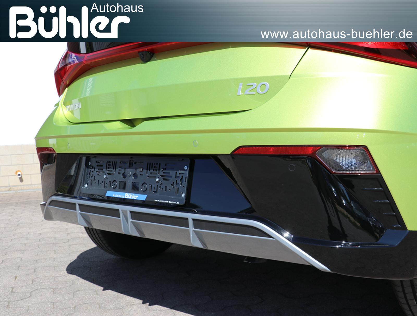 Hyundai i20 1.0 T-GDI DCT-Automatik Select - Lucid Lime Metallic