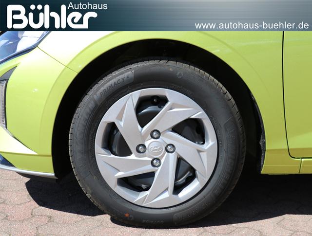Hyundai i20 1.0 T-GDI DCT-Automatik Select - Lucid Lime Metallic