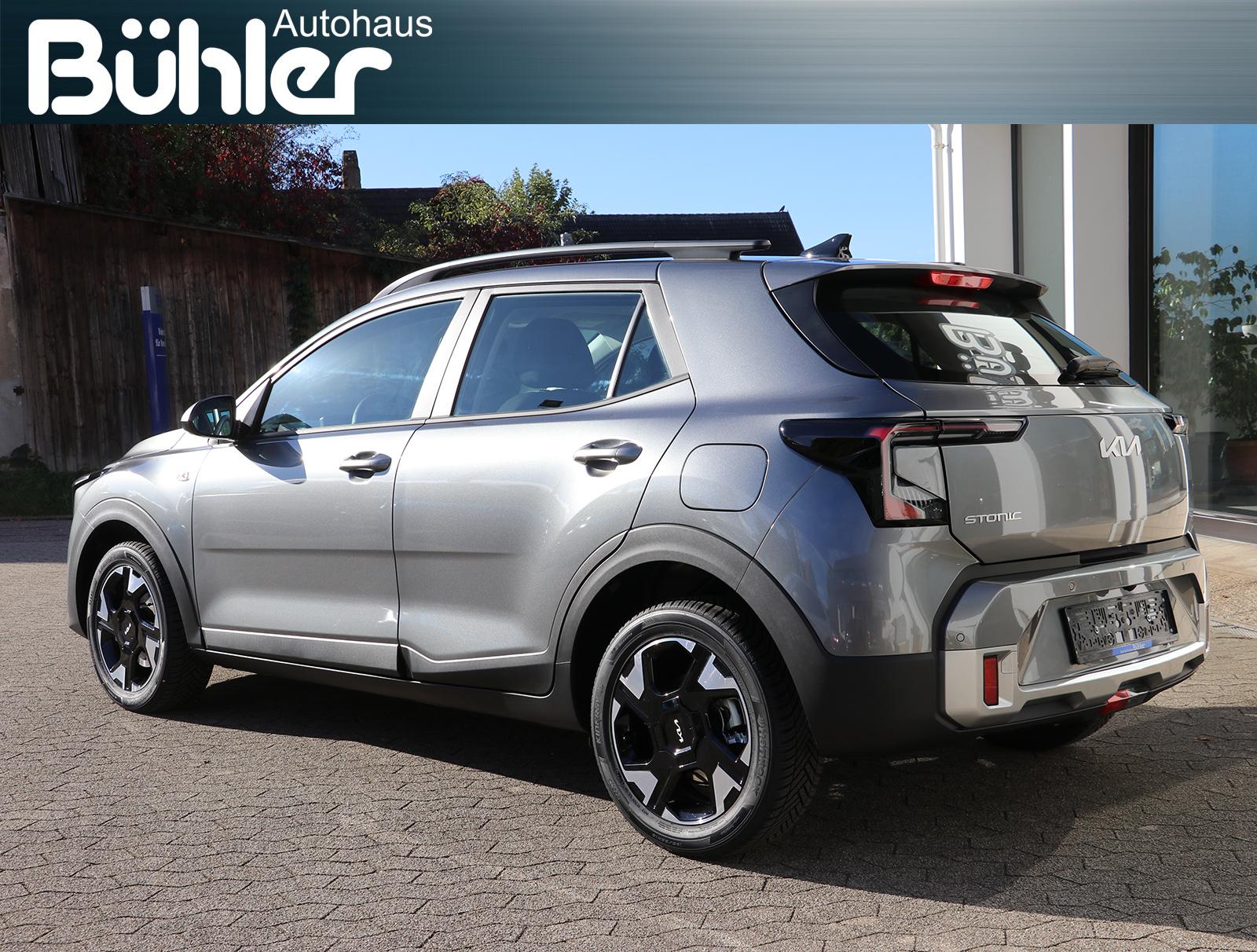 Kia Stonic 1.0 T-GDI DCT-Automatik Vision - Astrograu Metallic