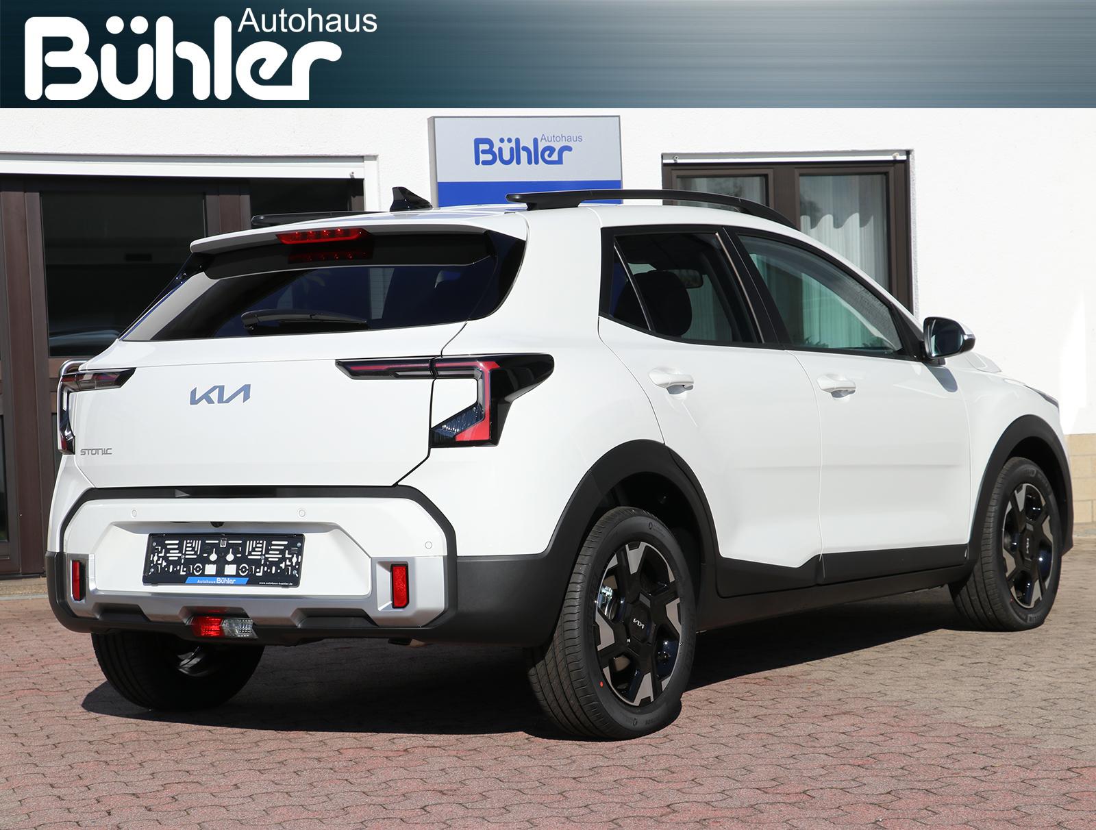 Kia Stonic 1.0 T-GDI DCT-Automatik Vision Plus - Schneeweiß