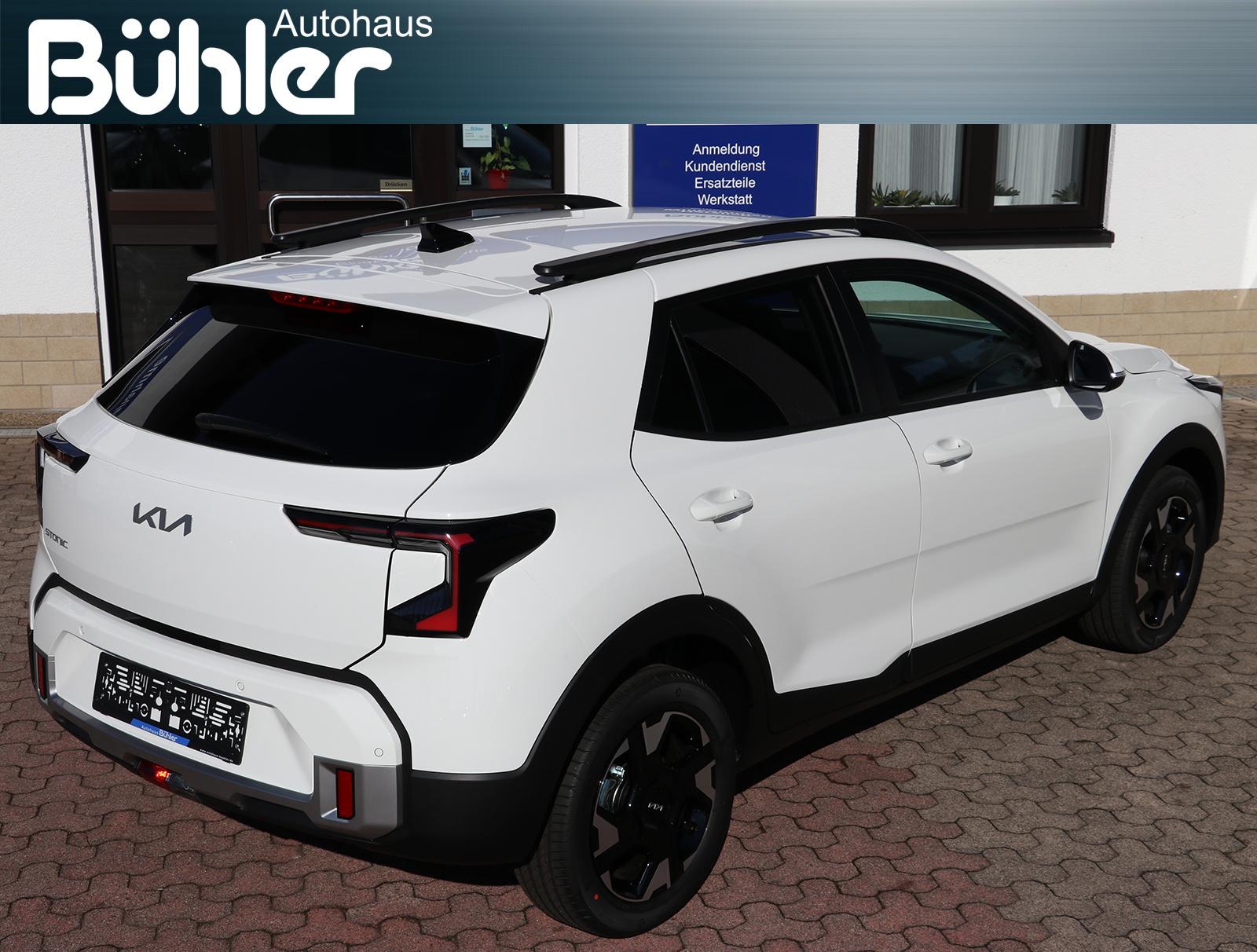 Kia Stonic 1.0 T-GDI DCT-Automatik Vision Plus - Schneeweiß