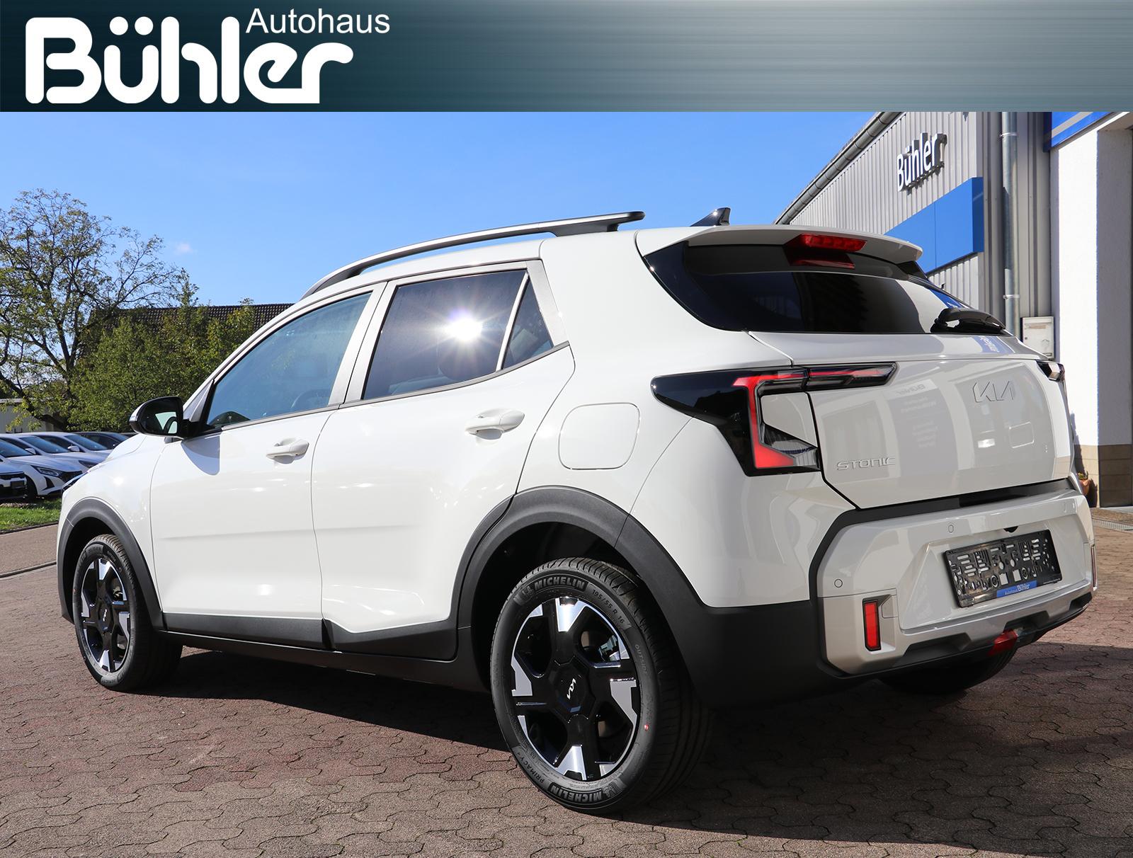 Kia Stonic 1.0 T-GDI DCT-Automatik Vision Plus - Schneeweiß