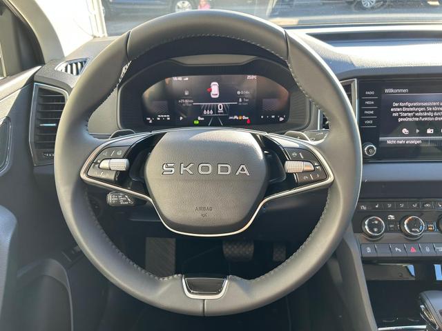 Skoda Karoq Extra Plus 1.5 TSI DSG AHK*Android Auto*Matrix*E-Heck*SHZ*ACC*Keyless*Kamera*17" LM* 2Z Klimaauto*SUNSET 