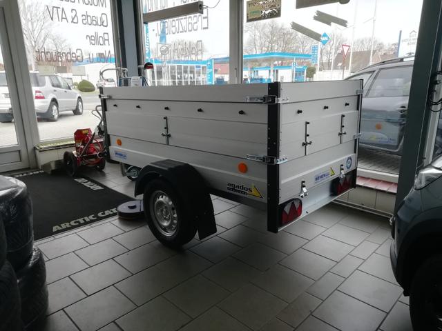 Agados ALUX 3 / 750 kg Aluminium offener Kasten 