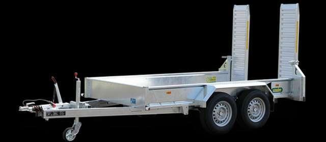 Unsinn Baumaschinentransporter UB 3016-30-14 /schwenkbare Rampen/ 3.000kg 